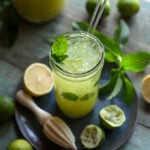 Ginger-Mint Limeade from Mississippi Vegan