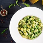 Pasta with Leafy Greens Pesto