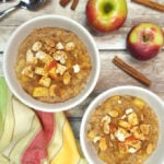 Apple pie oatmeal