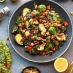 Chard with Brussels sprouts