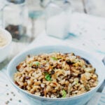 Mujaddarah (Middle Eastern Rice with Lentils)