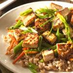 Sweet and Savory Stir-Fried Tofu