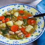 Escarole, Potato, and White Bean Soup