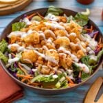 Buffalo cauliflower and chickpea salad