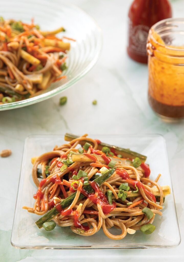 Peanut Satay Soba Noodles with Cucumber The Vegan Atlas