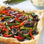 Vegan Spring Vegetable Tart