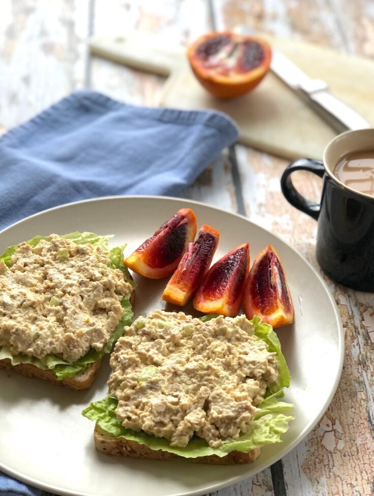 Ridiculously Easy “Tofuna” Sandwich Spread