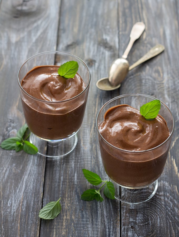 Vegan avocado deals chocolate mousse