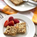 Vegan gluten free apricot bars
