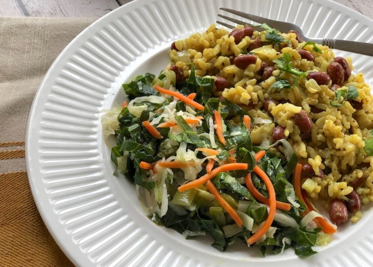 StirFried Collard Greens and Cabbage The Vegan Atlas