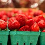 Strawberries at Farm Market