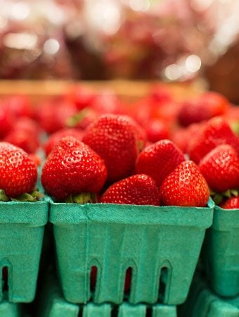 Strawberries at Farm Market