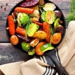 Balsamic and Maple Roasted Vegetables
