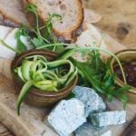 Vegan cheese platter at Beetroot Sauvage