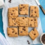 Chocolate Chip Peanut Butter Blondies