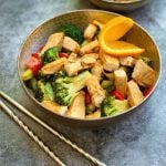 Vegan Orange Chick'n & Broccoli
