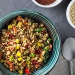 Salsa Quino and Corn Salad