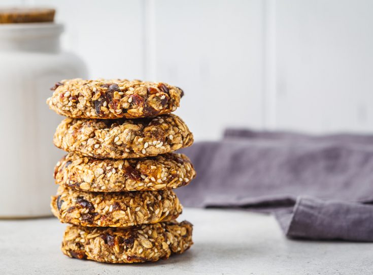 ThreeSeed Tahini Cookies (sesame, sunflower & hemp seeds)