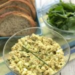 Tofu eggless salad