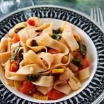 pasta with chard and white beans