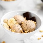 Vegan Banana peanut butter ice cream2