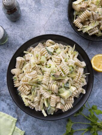 Vegan Pasta Tuna Salad