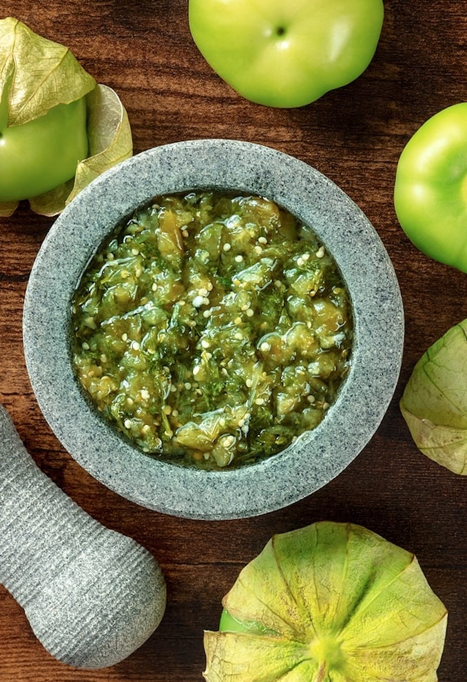 Fresh Tomatillo Salsa