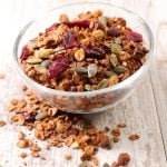 Homemade crunchy granola recipe