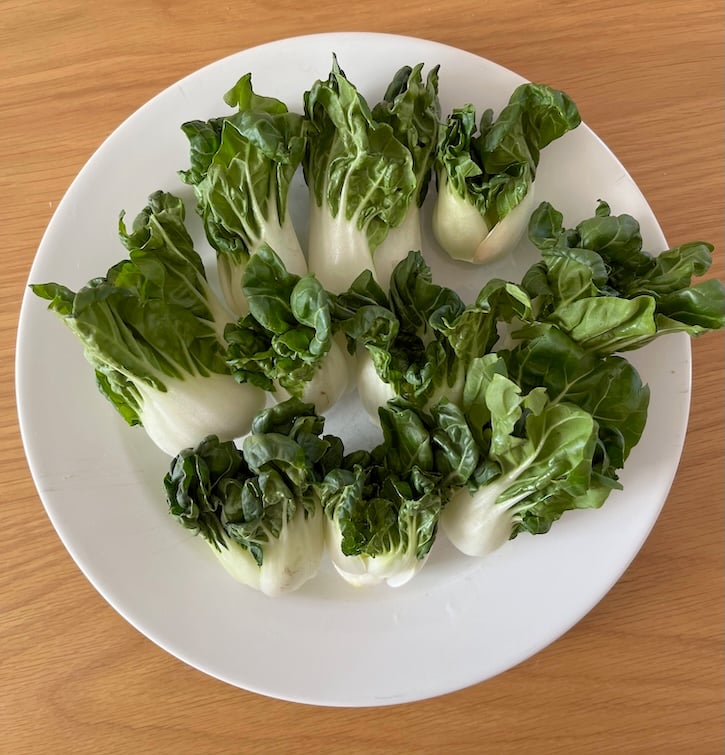 Tiny Baby Bok Choy