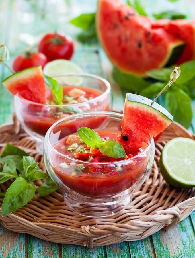 Tomato and Watermelon Gazpacho (a nocook summer soup) The Vegan Atlas