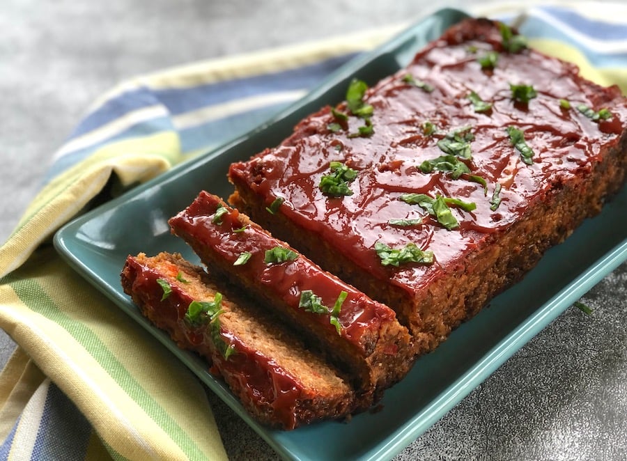 Beyond® Beef vegan meatloaf