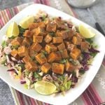 Sweet + Salty Caramelized tofu