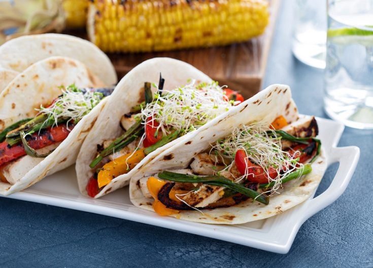LimeMarinated Tofu Fajitas or Soft Tacos The Vegan Atlas