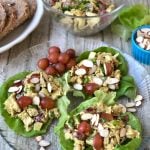 Vegan curried chicken salad