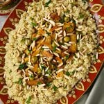 Moroccan-Inspired Tofu with Apricots, Almonds, & Olives