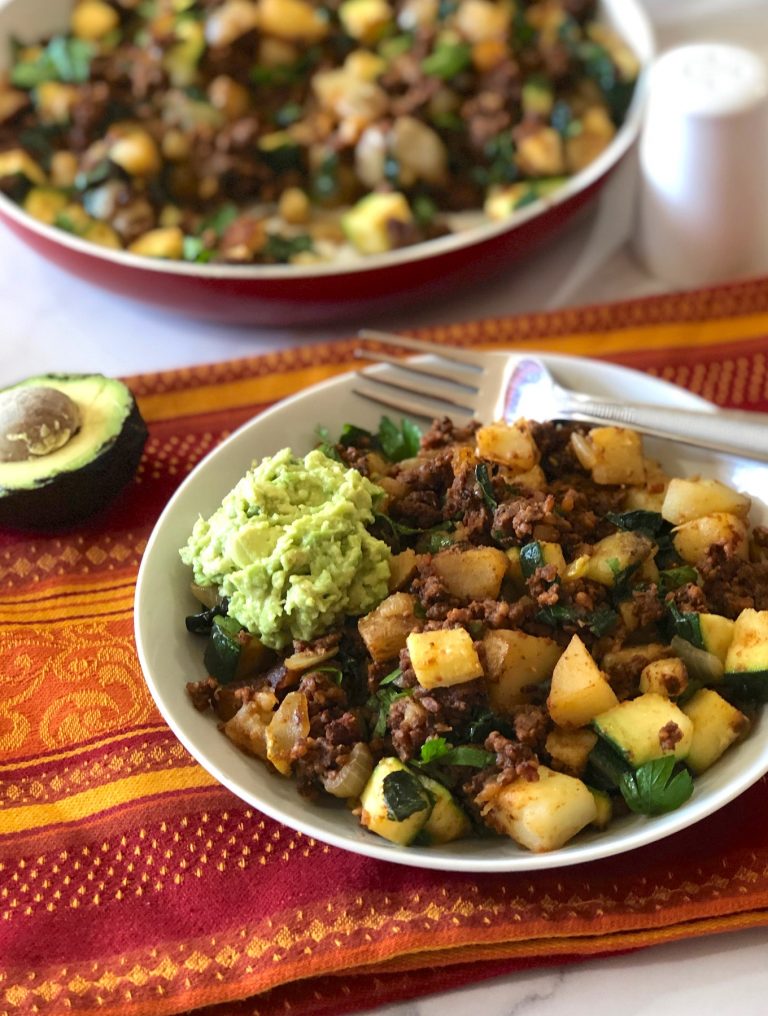 Skillet Tempeh Hash with Potatoes and Zucchini The Vegan Atlas