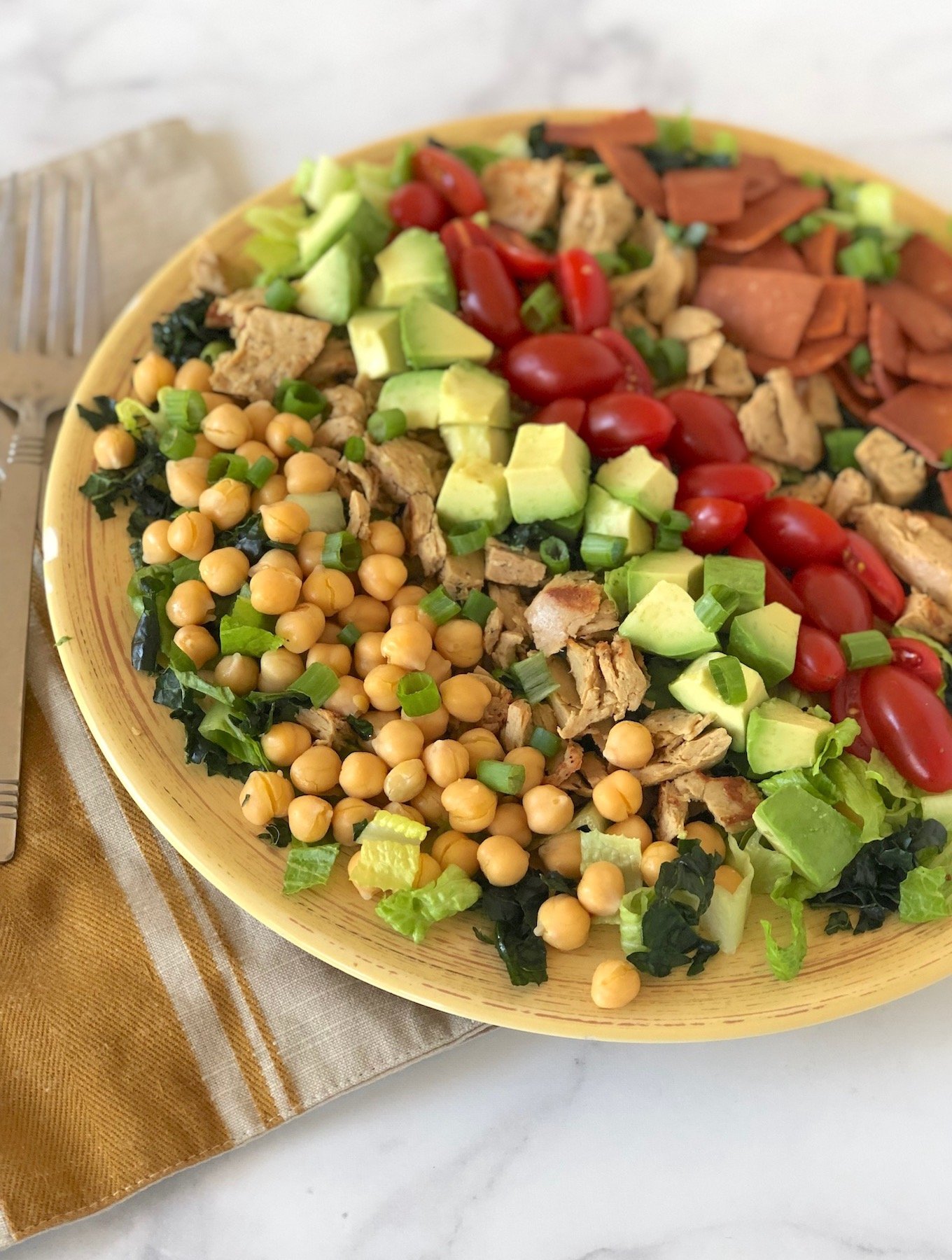 Vegan Cobb Salad (a classic platter made plant-based)