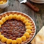 Vegan pumpkin pecan pie by Hannah Kaminsky