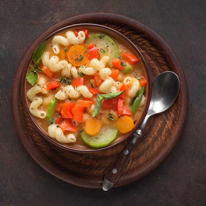 Italian vegetable and pasta soup