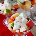winter fruit salad with crystallized ginger
