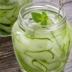 cucumber ginger lemonade