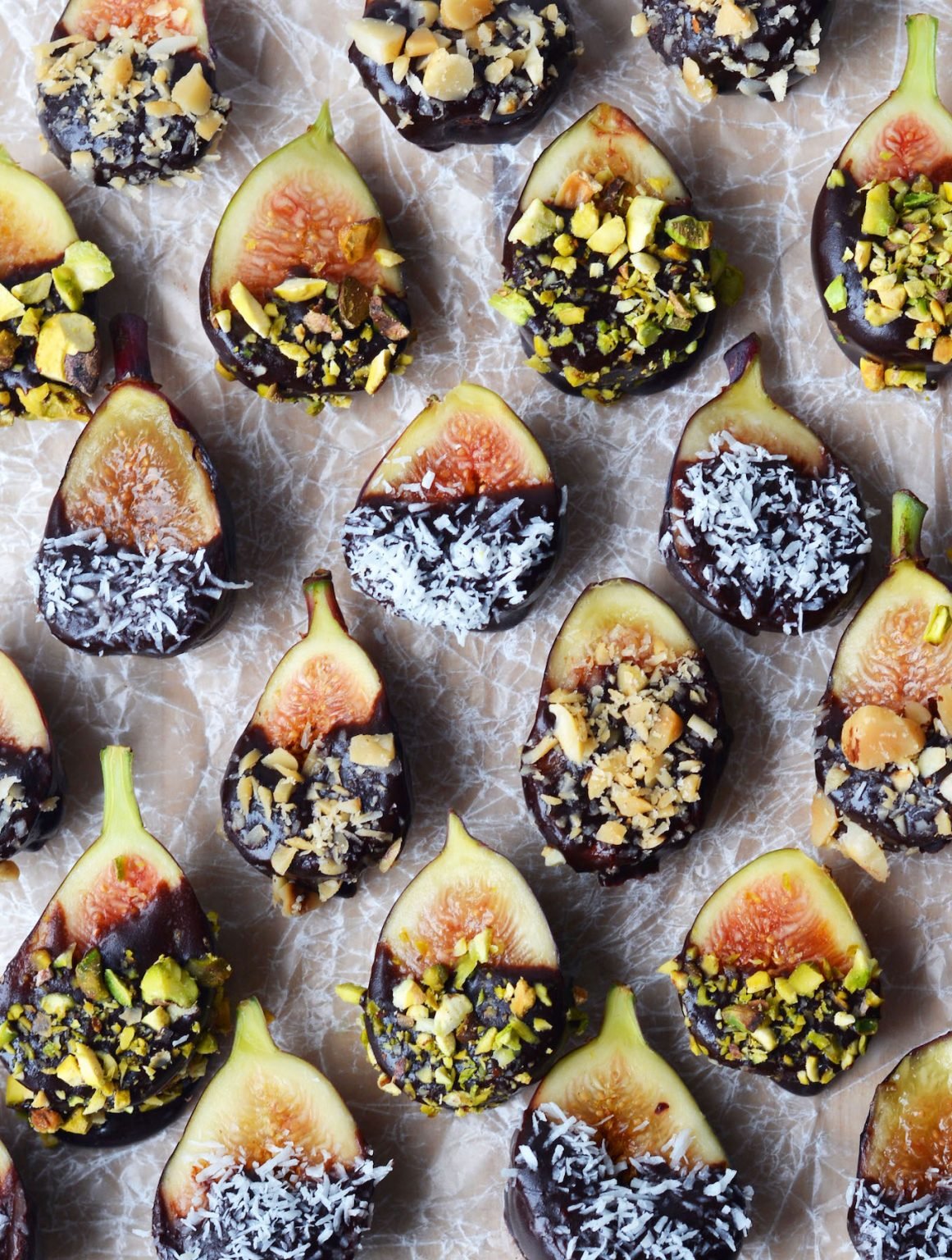 NoBake ChocolateDipped Figs The Vegan Atlas