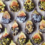 Raw Chocolate Dipped Figs