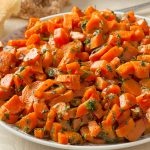 Moroccan carrots with parsley and lemon