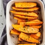 Maple Roasted Sweet Potatoes