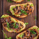 Avocado Toast with Mushrooms