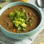 Black Bean Soup from scratch