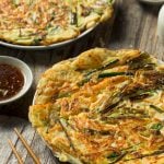 Korean-Style Scallion and Kimchi Pancakes