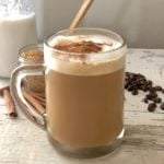 Cinnamon Vegan Oat Milk Latte