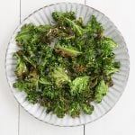 Bake Kale chips with sea salt